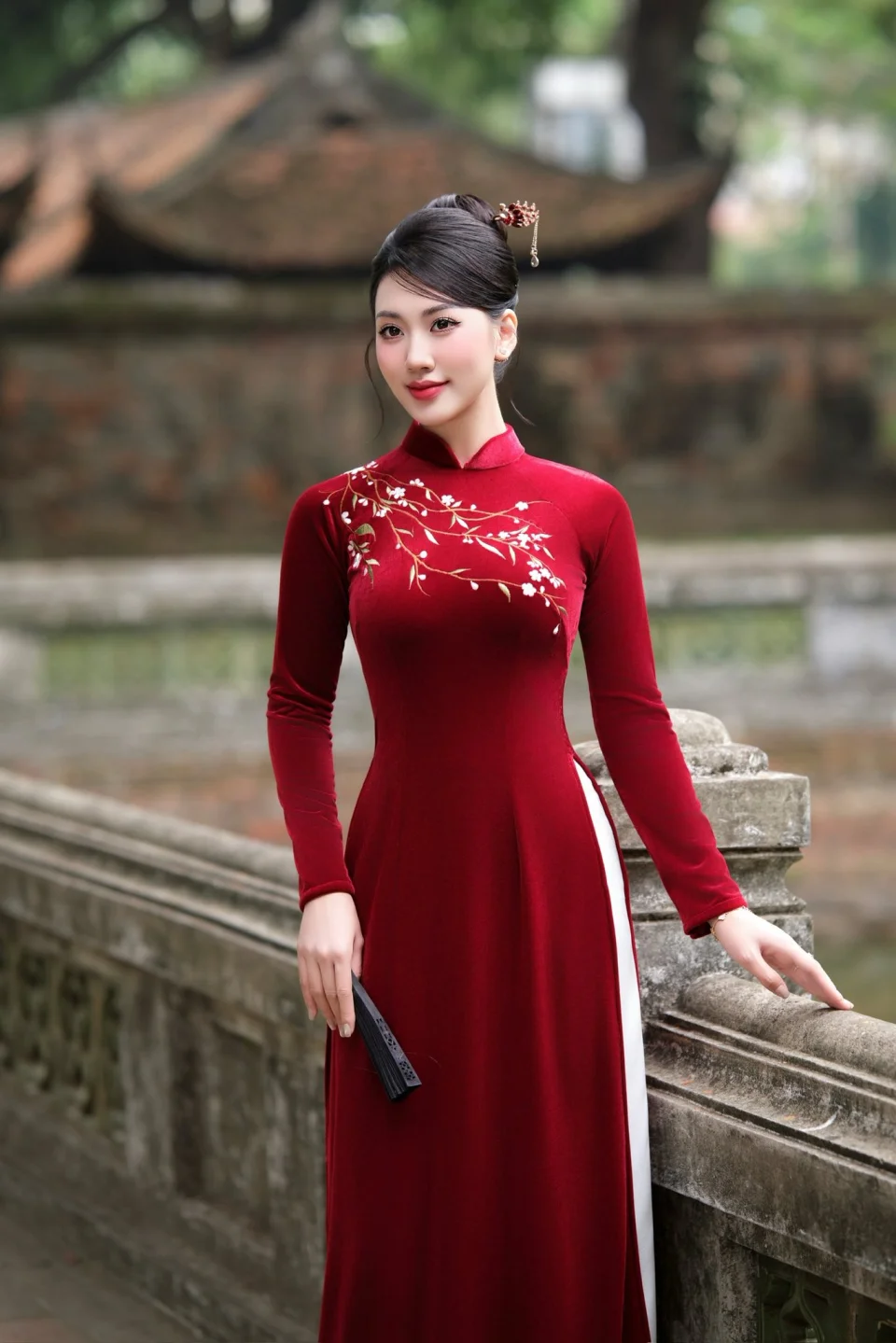 Mẫu ảnh áo dài AI 002