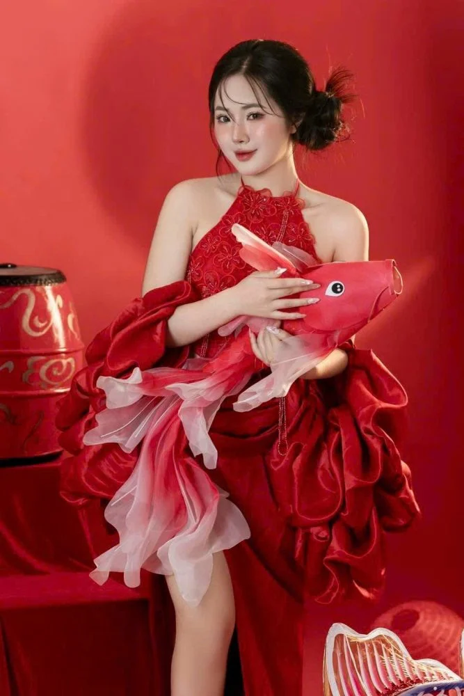 Tạo ảnh Trung thu AI - chị Hằng và cung trăng - mẫu Ảnh Trung thu AI