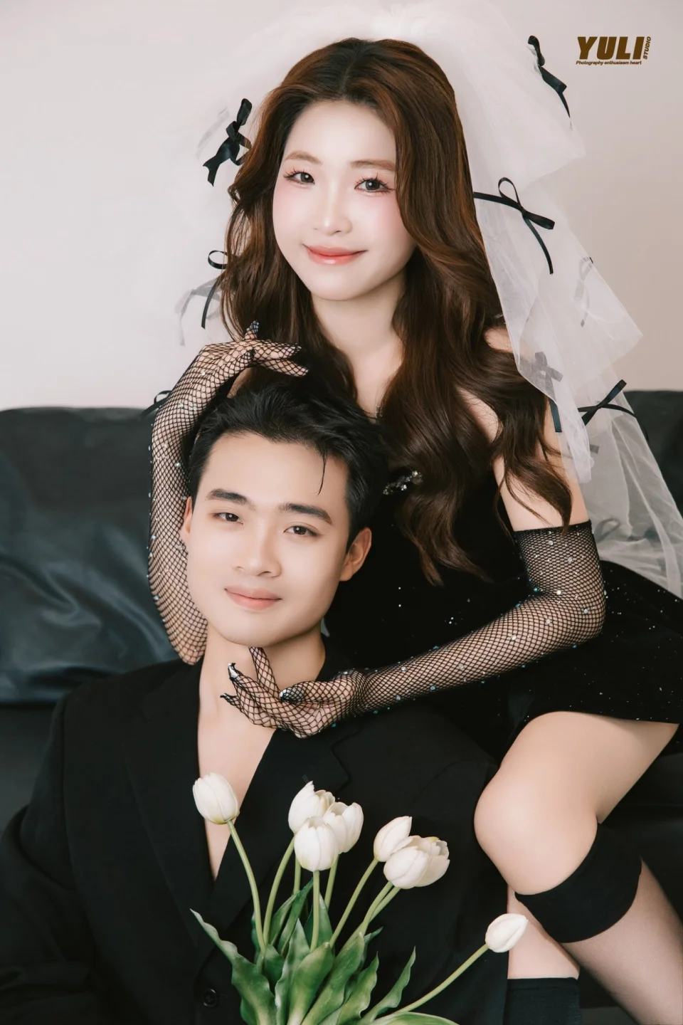 Tạo ảnh cưới AI - concept cưới cổ điển - mẫu Ảnh cưới AI