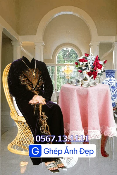 MẪU GHÉP ẢNH THỜ BÀN TRÀ CỤ ÔNG HOẶC CỤ BÀ – ĐẸP, TỰ NHIÊN & TRANG NGHIÊM - Ảnh 15