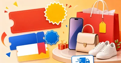 Tạo ảnh giảm giá, khuyến mãi nổi bật